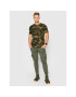 Alpha Industries Тишърт Backprint T Camo 128507C Зелен Regular Fit - Pepit.bg