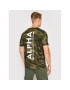 Alpha Industries Тишърт Backprint T Camo 128507C Зелен Regular Fit - Pepit.bg