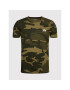 Alpha Industries Тишърт Backprint T Camo 128507C Зелен Regular Fit - Pepit.bg