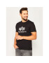 Alpha Industries Тишърт Basic T-Shirt 100501 Черен Regular Fit - Pepit.bg