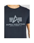 Alpha Industries Тишърт Basic 100501 Тъмносин Regular Fit - Pepit.bg