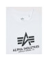 Alpha Industries Тишърт Basic 196703 Бял Regular Fit - Pepit.bg