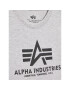 Alpha Industries Тишърт Basic 196703 Сив Regular Fit - Pepit.bg