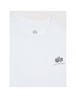 Alpha Industries Тишърт Basic Small Logo 196704 Бял Regular Fit - Pepit.bg