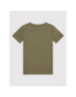 Alpha Industries Тишърт Basic Small Logo 196704 Зелен Regular Fit - Pepit.bg