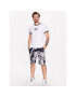 Alpha Industries Тишърт Basic T Contrast 106501 Бял Regular Fit - Pepit.bg