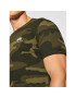 Alpha Industries Тишърт Basic T Small Logo Camo 188505C Зелен Regular Fit - Pepit.bg