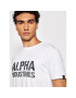 Alpha Industries Тишърт Camo 156513 Бял Regular Fit - Pepit.bg