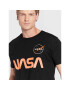 Alpha Industries Тишърт Nasa Reflective 178501 Черен Regular Fit - Pepit.bg