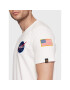 Alpha Industries Тишърт Space Shuttle 176507 Бял Regular Fit - Pepit.bg