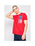 Alpha Industries Тишърт VIKING Basic T 126553 Червен Regular Fit - Pepit.bg