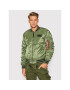 Alpha Industries Яке бомбър College 118112 Зелен Regular Fit - Pepit.bg