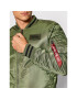 Alpha Industries Яке бомбър College 118112 Зелен Regular Fit - Pepit.bg