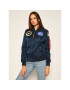 Alpha Industries Яке бомбър Nasa 168007 Тъмносин Regular Fit - Pepit.bg