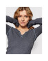 American Eagle Блуза 037-3376-7890 Сив Slim Fit - Pepit.bg