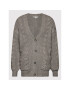 American Eagle Кардиган 034-1340-9576 Сив Oversize - Pepit.bg
