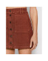 American Eagle Мини пола 033-9332-6340 Кафяв Regular Fit - Pepit.bg