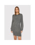 American Eagle Плетена рокля 039-1399-5454 Сив Regular Fit - Pepit.bg
