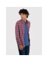 American Eagle Риза 015-0153-2181 Червен Slim Fit - Pepit.bg