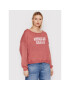 American Eagle Суитшърт 045-2532-1636 Червен Oversize - Pepit.bg