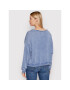 American Eagle Суитшърт 045-2532-1636 Син Oversize - Pepit.bg