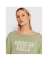 American Eagle Суитшърт 045-2532-1637 Зелен Oversize - Pepit.bg