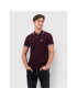 American Eagle Тениска с яка и копчета 018-1165-9150 Бордо Slim Fit - Pepit.bg