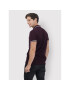 American Eagle Тениска с яка и копчета 018-1165-9150 Бордо Slim Fit - Pepit.bg