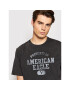 American Eagle Тишърт 016-0181-5470 Сив Regular Fit - Pepit.bg