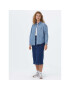 Americanos дънкова риза Unisex Michigan Син Oversize - Pepit.bg