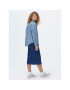 Americanos дънкова риза Unisex Michigan Син Oversize - Pepit.bg