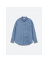 Americanos дънкова риза Unisex Michigan Син Oversize - Pepit.bg