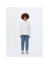 Americanos Риза Unisex Memphis Бял Relaxed Fit - Pepit.bg