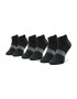 Asics Комплект 3 чифта къси чорапи унисекс 3 Ppk Lyte Sock 3033A586 Черен - Pepit.bg