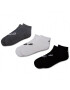 Asics Комплект 3 чифта къси чорапи унисекс 3PPK Quarter Sock 155205 Сив - Pepit.bg