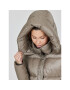 Athlecia Пухено яке Elly W Maxi Puffer EA233361 Кафяв Regular Fit - Pepit.bg