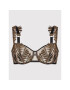 Aubade Сутиен балконет IRIS VAN HERPEN Sensory Illusion RCF14 Златист - Pepit.bg