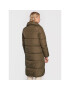b.young Пухено яке Bybomina 20811753 Зелен Regular Fit - Pepit.bg