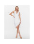 Babylon Коктейлна рокля S_E00746 Бял Regular Fit - Pepit.bg