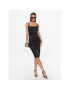 Babylon Коктейлна рокля S_E00748 Черен Slim Fit - Pepit.bg
