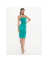 Babylon Коктейлна рокля S_E00748 Зелен Slim Fit - Pepit.bg