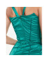 Babylon Коктейлна рокля S_E00748 Зелен Slim Fit - Pepit.bg