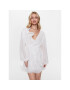 Babylon Коктейлна рокля S-MF0213 Бял Regular Fit - Pepit.bg