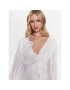 Babylon Коктейлна рокля S-MF0213 Бял Regular Fit - Pepit.bg