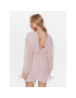 Babylon Коктейлна рокля S-MF0213 Розов Regular Fit - Pepit.bg