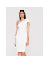 Babylon Коктейлна рокля N_MF5012 Бял Slim Fit - Pepit.bg