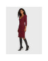 Babylon Плетена рокля R_S00899 Червен Slim Fit - Pepit.bg