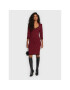 Babylon Плетена рокля R_S00899 Червен Slim Fit - Pepit.bg
