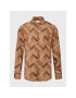 Baldessarini Риза B3 56011/000/3070 Кафяв Regular Fit - Pepit.bg