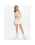 BDG Urban Outfitters Дънкови шорти BDG ALINE ECRU STRETCH 76831940 Бял Regular Fit - Pepit.bg